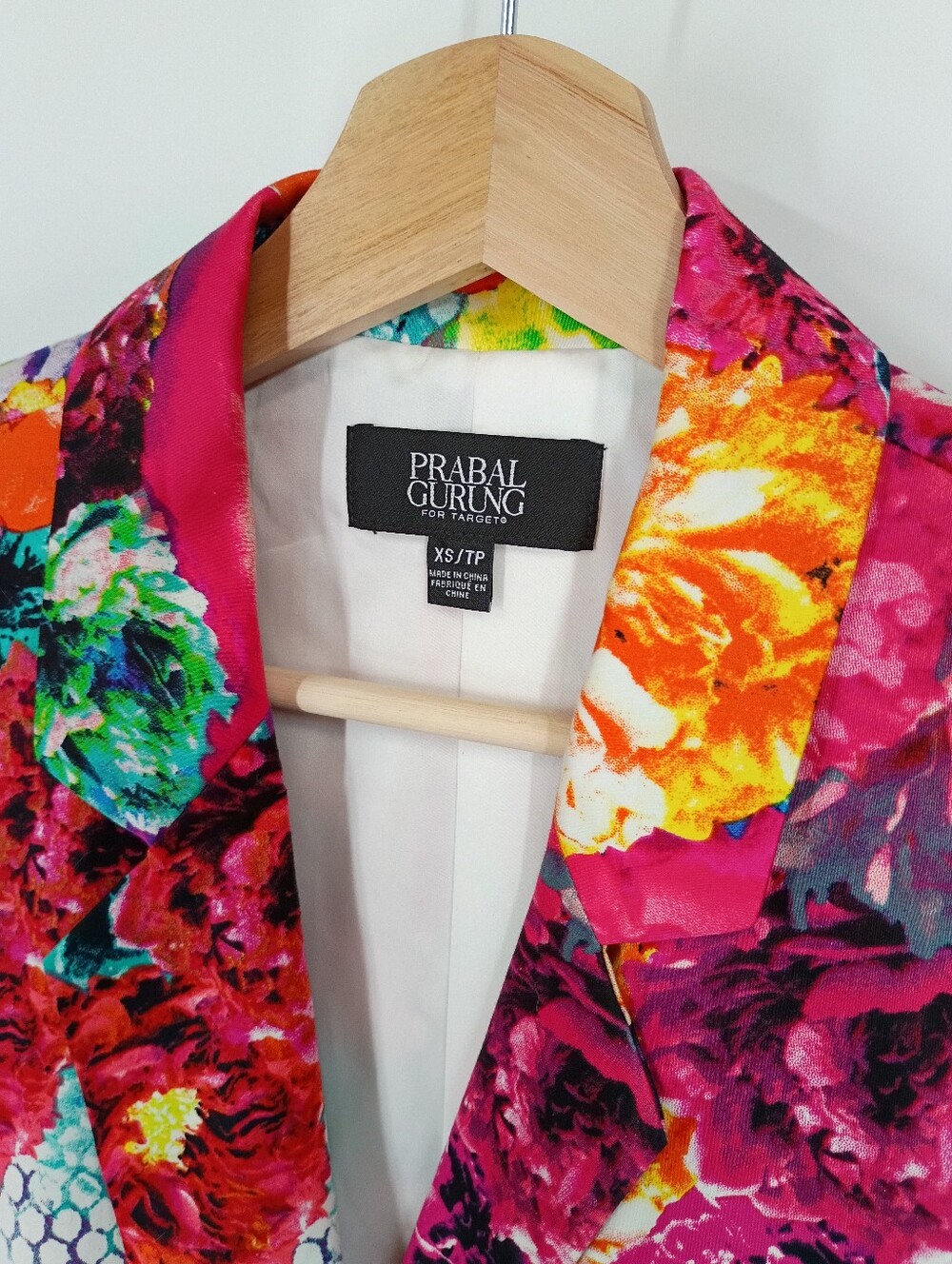 Prabal Gurung for Target Floral Suit Jacket Blazer - Picture 4 of 8